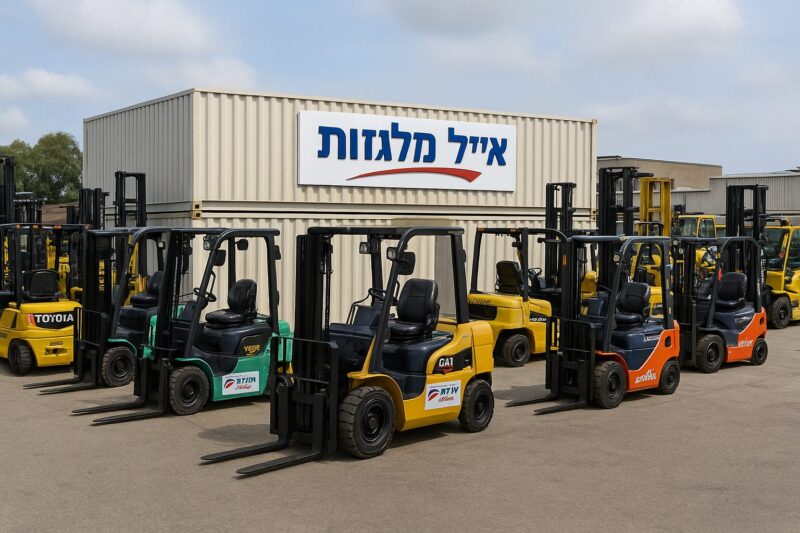 מלגזות יד שניה למכירה באייל מלגזות
