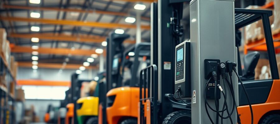 מטענים למלגזות חשמליות